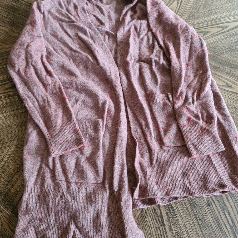 Madewell Ryder Cardigan - Alpaca Wool, Dusty Pink